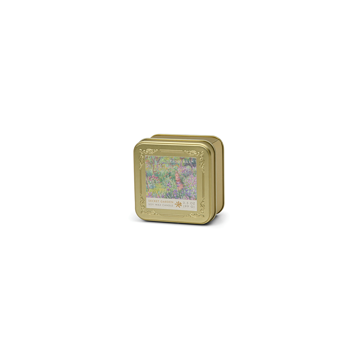 Svece Tin Candle, Monet The Artist Garden of Giverny