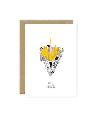 Kartīte Happy Crunchy Birthday, All the ways to say