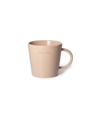 Keramikas krūze On fire, beige, 350 ml