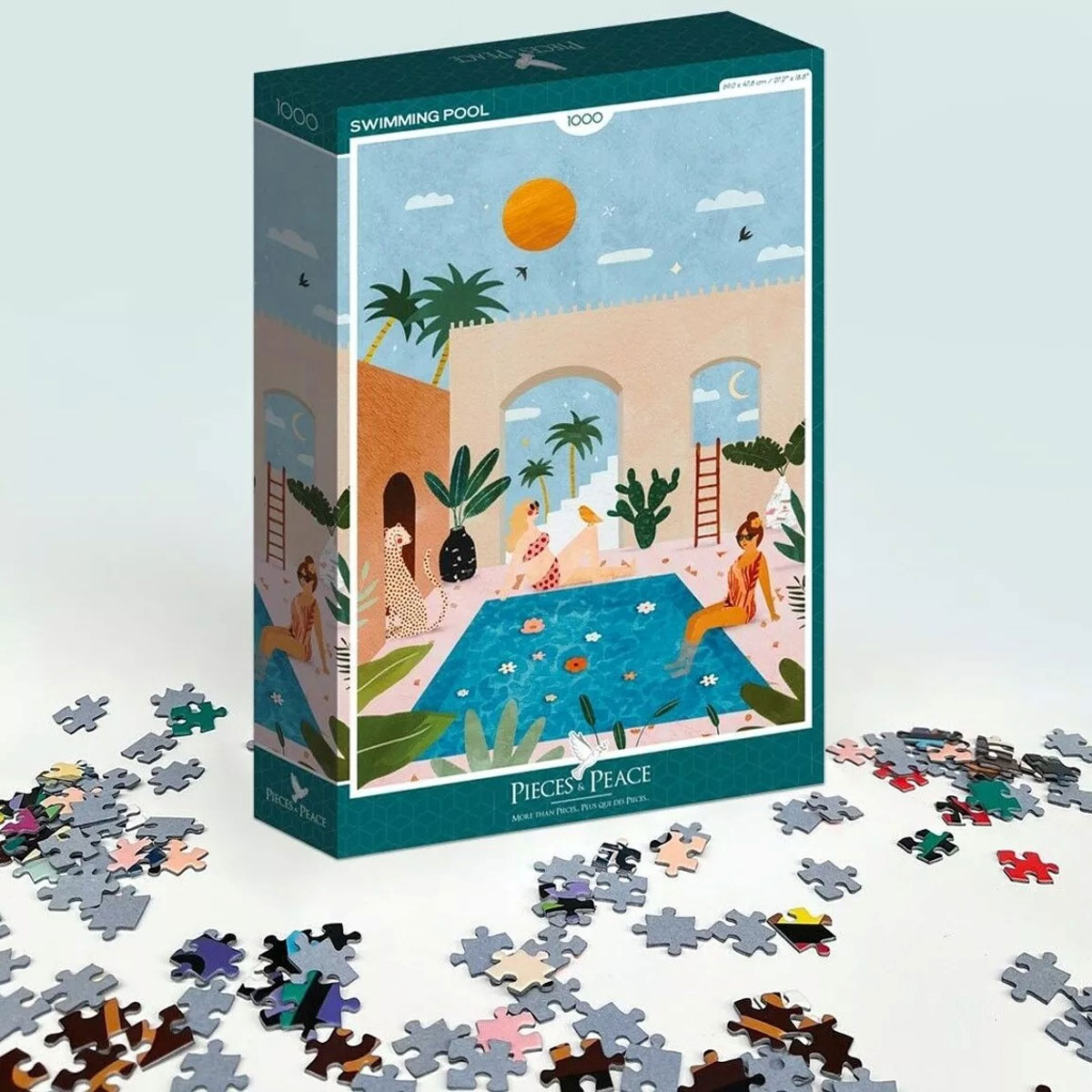 Puzle-Swimming-Pool,-1000-gabalini