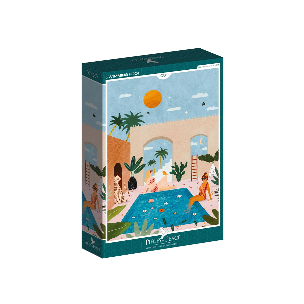 Puzle-Swimming-Pool,-1000-gabalini