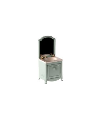 Rotaļu plaukts ar izlietni pelēm Sink dresser, Mint, Maileg