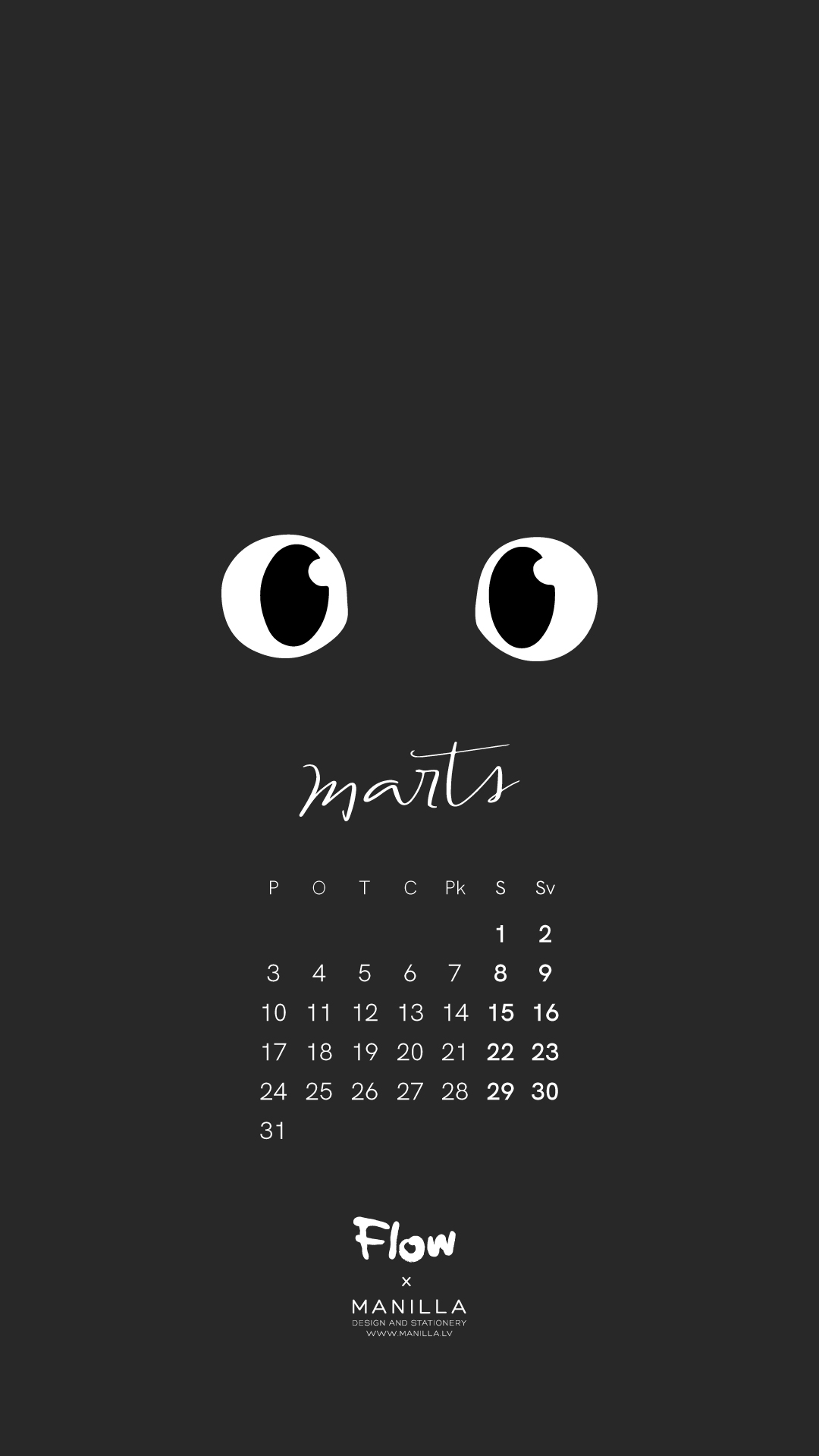 Flow x Manilla wallpaper