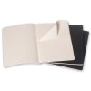 2_Burtnicu-komplekts-Moleskine-Cahier,-Black,-tuksas-lapas,-19-x-25-cm,-3-gab