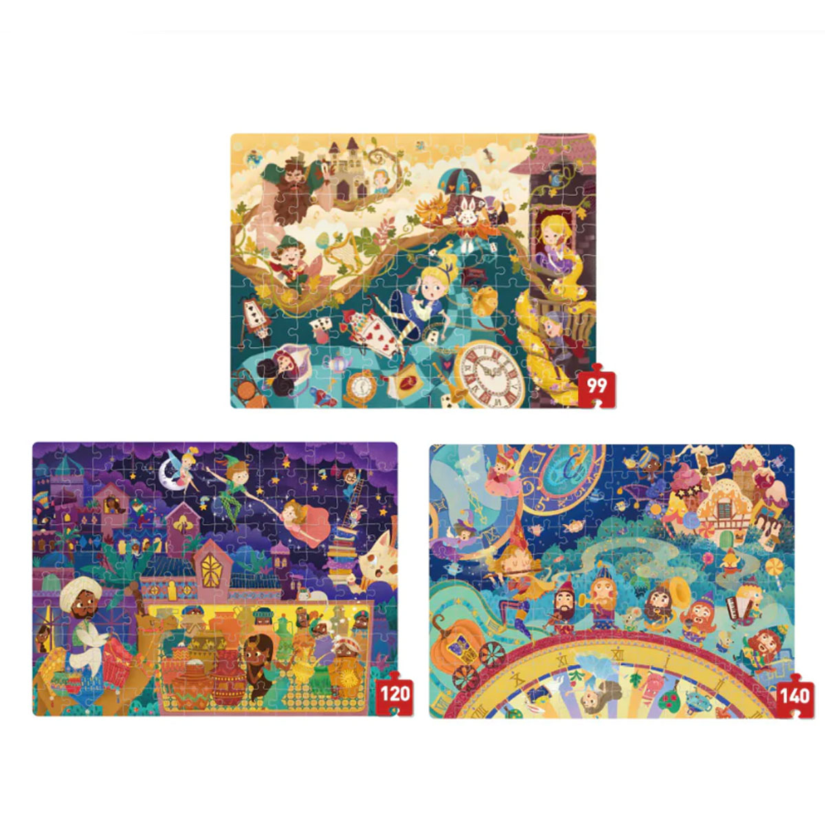 2_Puzle-Level-up,-5,-Fairytale-world,-Mideer