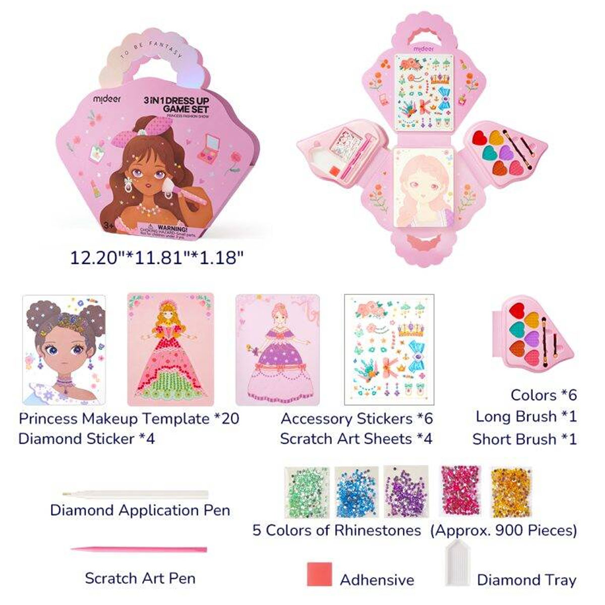 2_Radosais-komplekts-Princess-Fashion-Show,-Mideer
