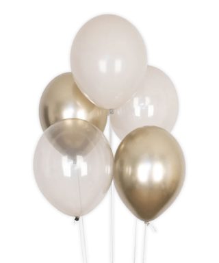 Balonu komplekts Gold, 10 gab., My little day