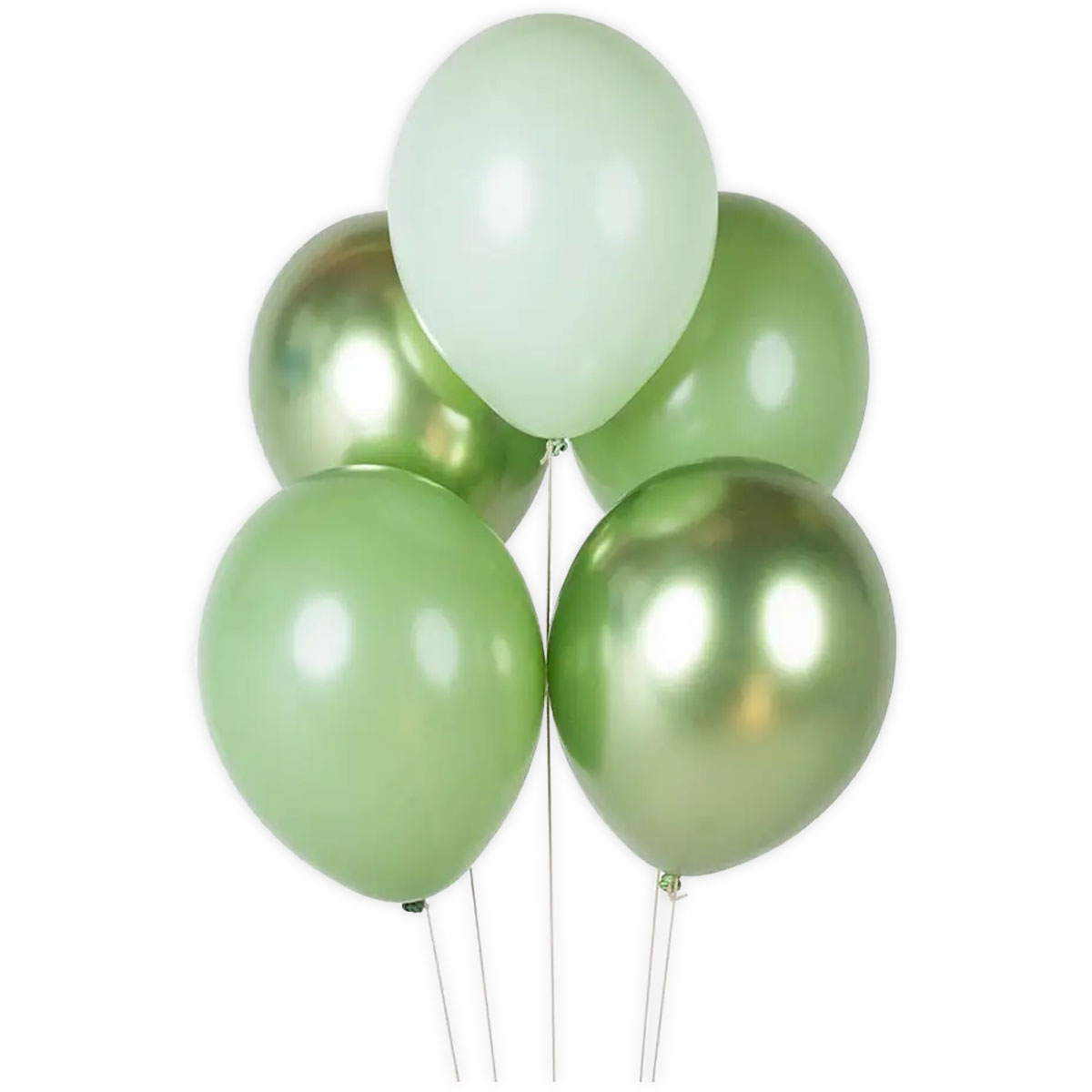 Balonu-komplekts-Sage-Green,-10-gab.,-My-little-day