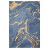 Davanu-iesainojamais-papirs-Ink-Blue,-Hand-Marbled