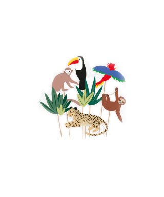 Dekoru komplekts kūkai Tropical, My Little Day