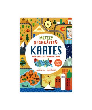 Grāmata Meties ģeogrāfijā! Kartes