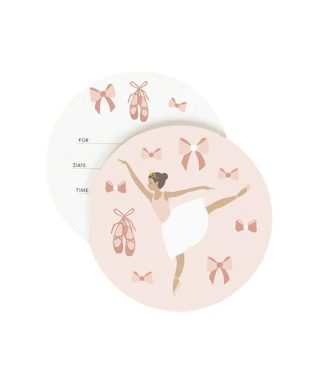 Ielūgumu komplekts Ballerina, 8 gab., My Little day