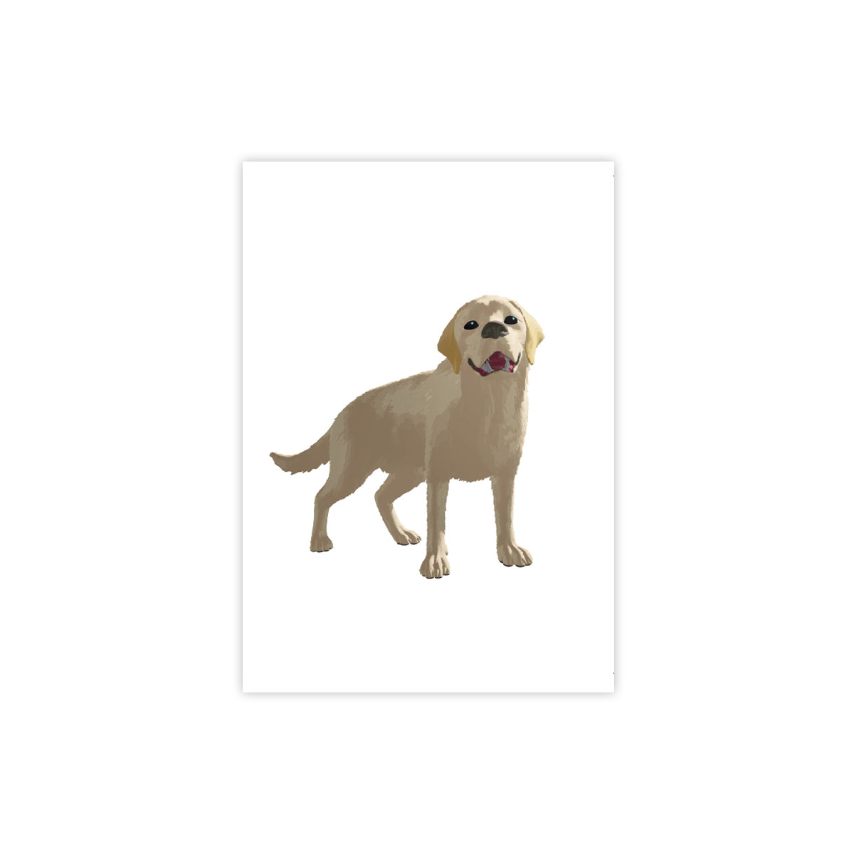 Kartīte, Greeting card Dog | Official award-winning movie Flow merchandise. Limited edition Flow merch now ready for purchse.