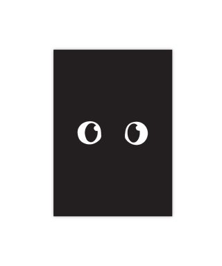 Greeting card Eyes, Manilla x Flow