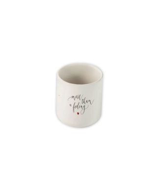 Ceramic pitcher More than a feeling, Black, Manilla