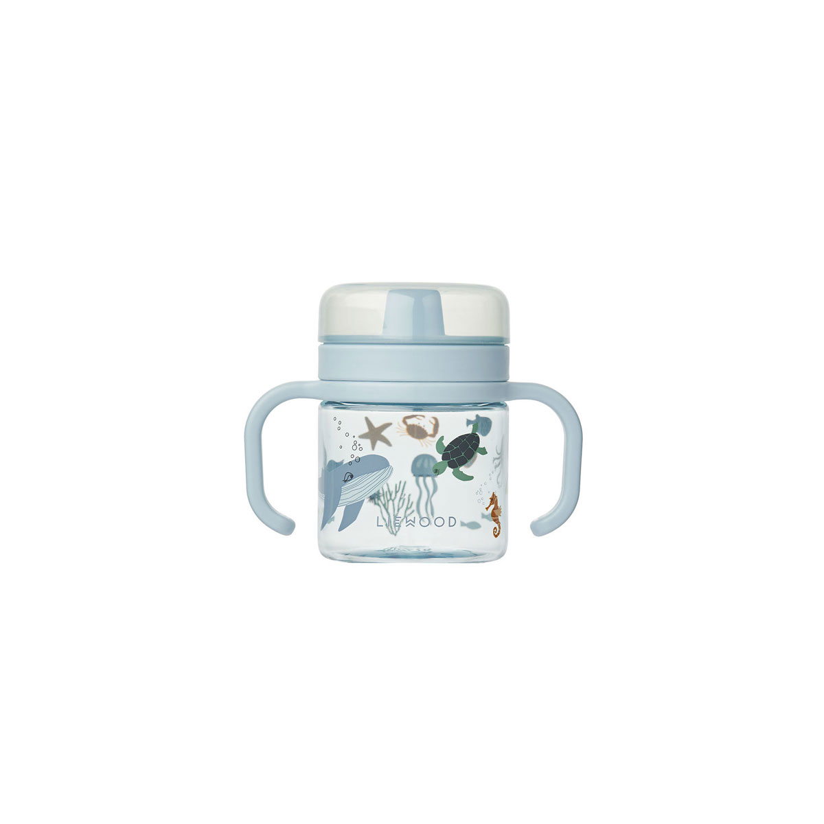 Kruze-Kylo-Tritan-Sippy-cup,-Sea-creature_Sandy,-Liewood