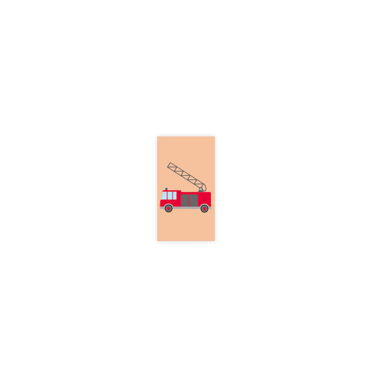 Mini-piezimju-gramatina-Firefighter,-My-Little-Day