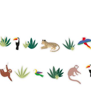 Papīra virtene Tropical, 3 m., My Little Day