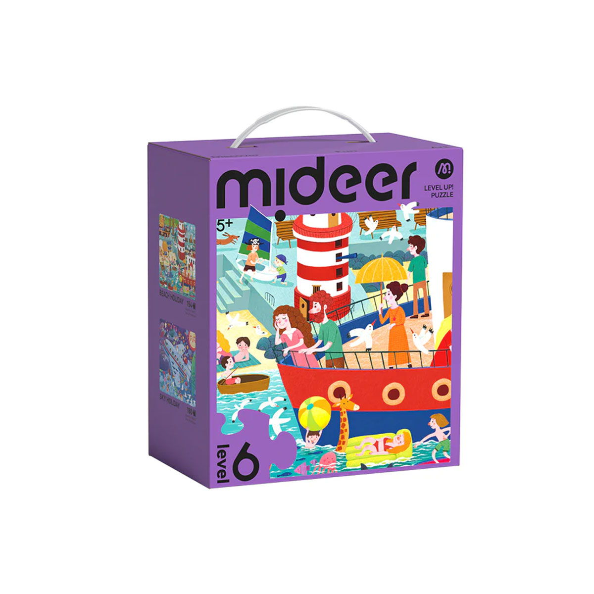 Puzle-Level-up-6,-Relaxing-Holiday,-Mideer