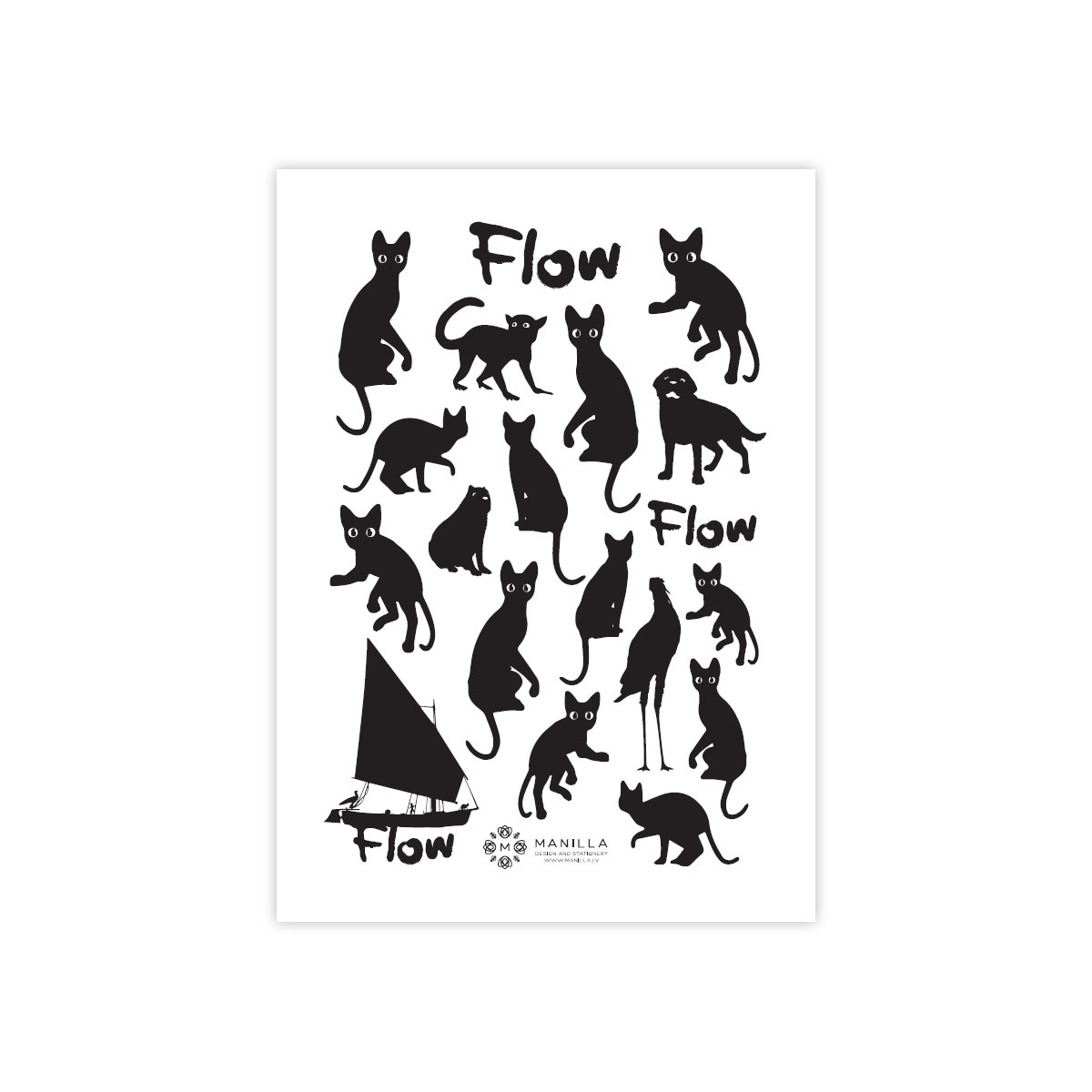 Flow x Manilla Official Merch. Limited edition, high-quality design items featuring your favorite award-winning movie characters. Worldwide shipping available.
