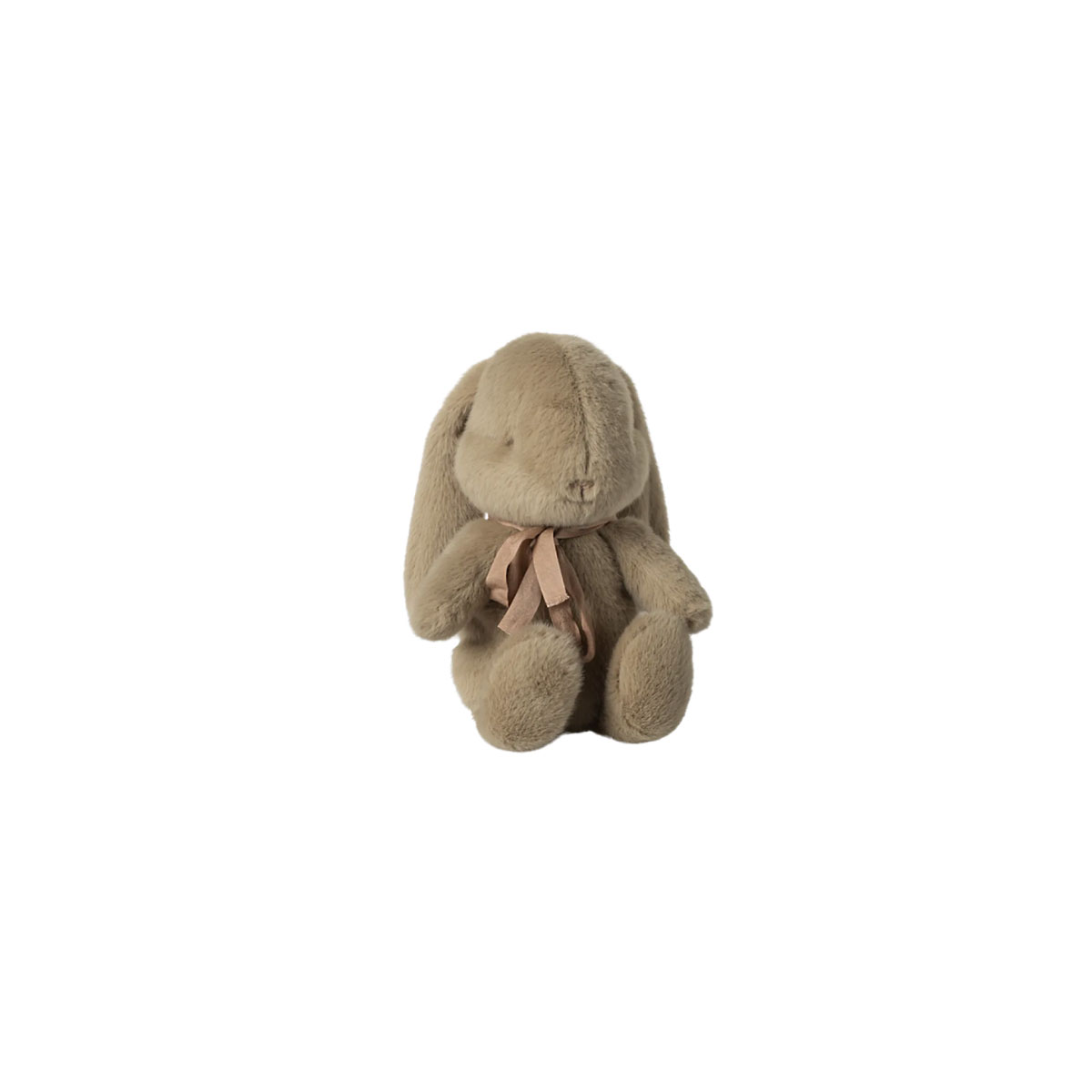 Miksta-rotallieta-Bunny-plush,-Dusty-brown,-Small,-Maileg