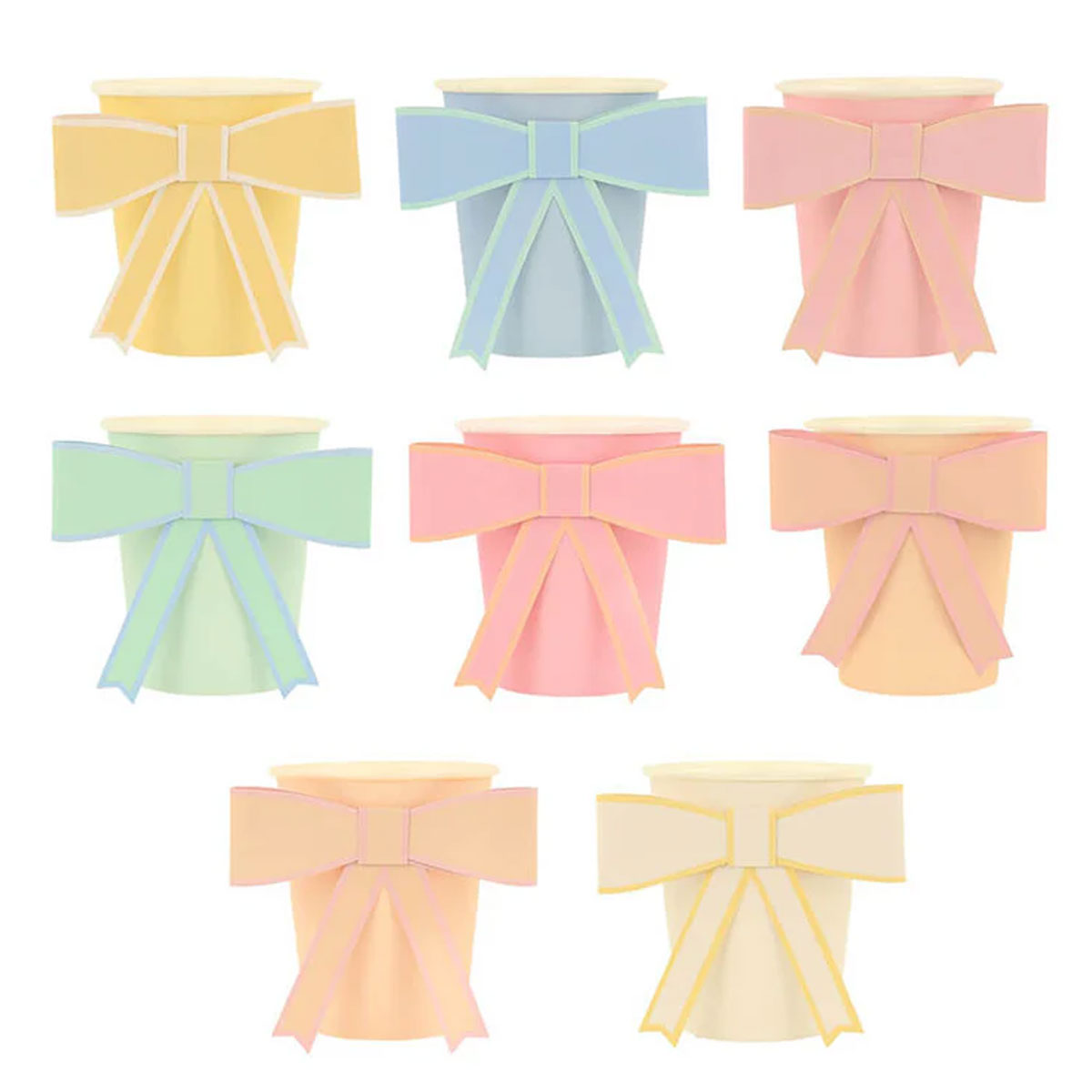 Papira-kruzites-Pastel-Bow,-8-gab-,-Meri-Meri