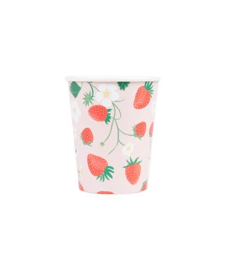 Papīra krūzītes Strawberry, 8 gab , Meri Meri