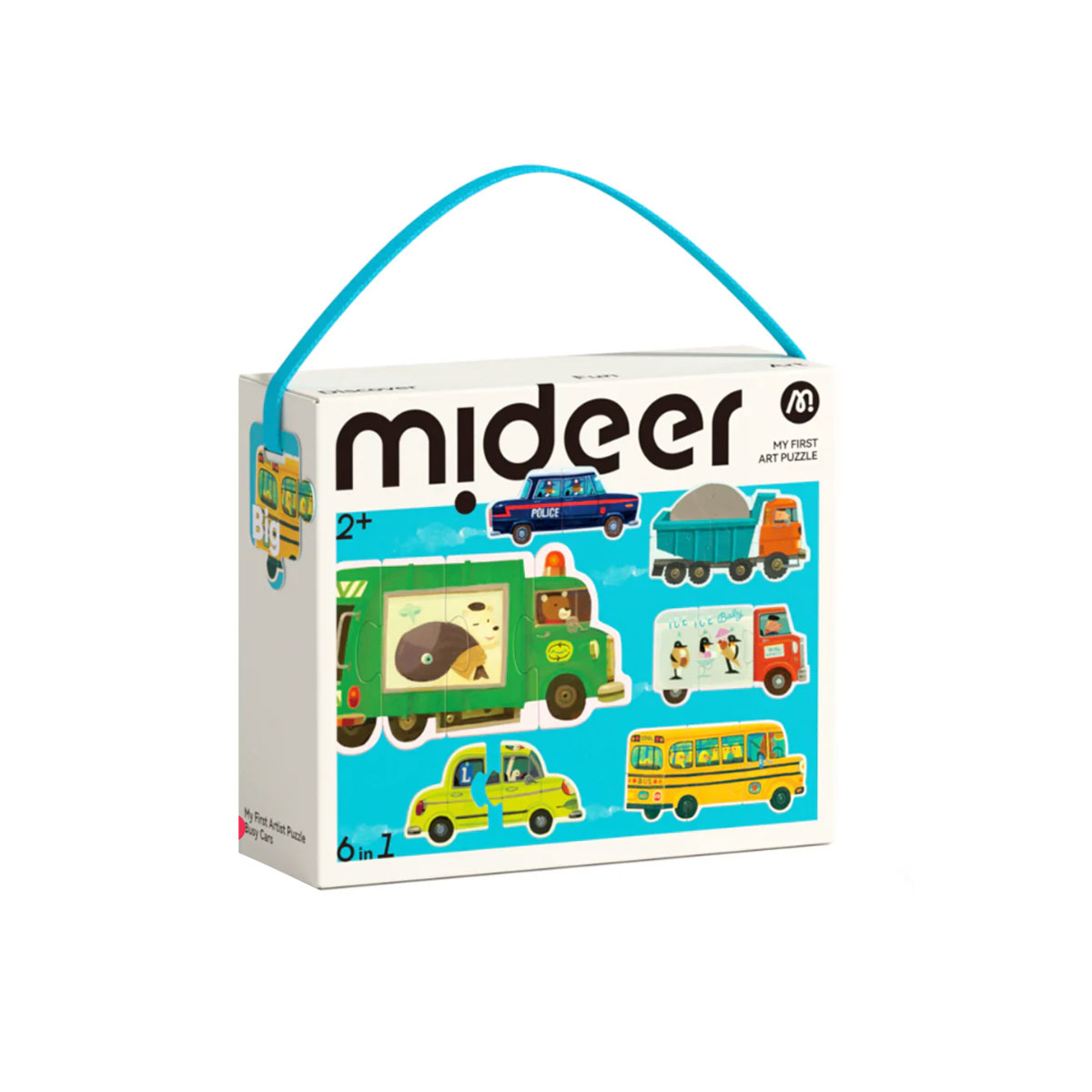 Puzle-My-First-puzzle,-Cars,-Mideer