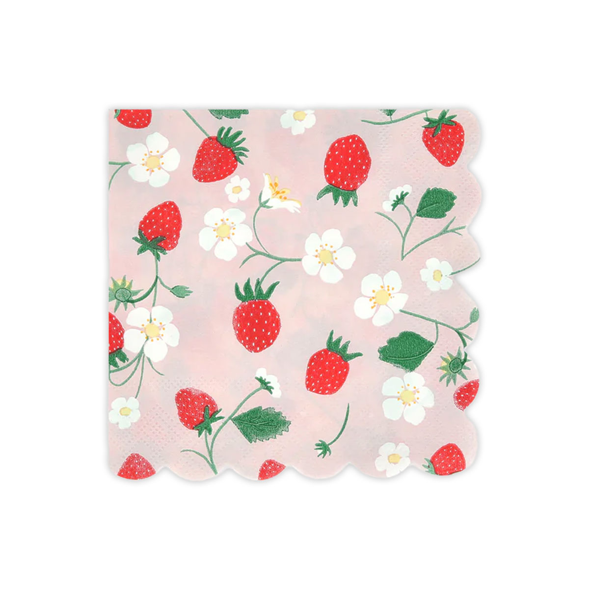 Salvetes-Strawberry-Small-Napkins,-16-gab.,-Meri-Meri