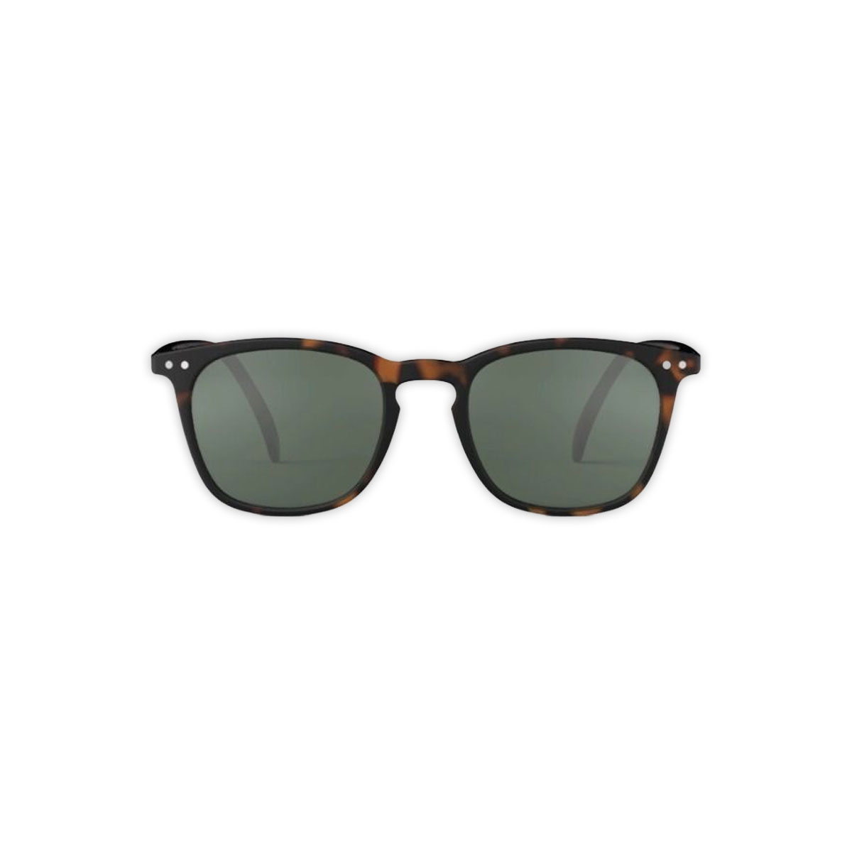 Saulesbrilles-IZIPIZI-SUN-E,-Tortoise-Green,-Lenses