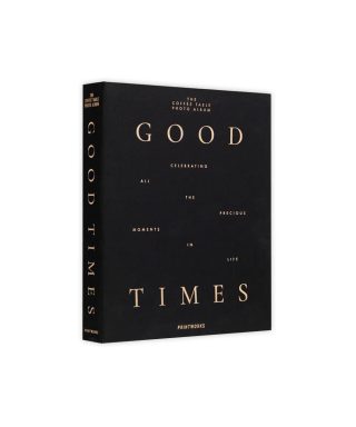 Fotoalbums Good Times, Black, Printworks