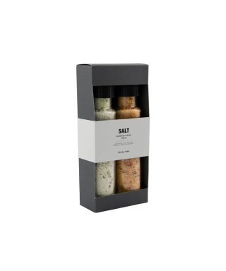 Garšvielu komplekts Salt, Parmesan and basil / Chilli, Nicolas Vahe