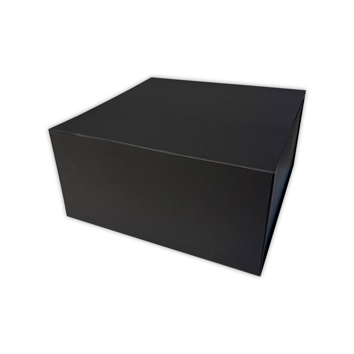 Kaste-Magnetic-closure-Square-Black,-40-cm-x-40-cm-x-20-cm