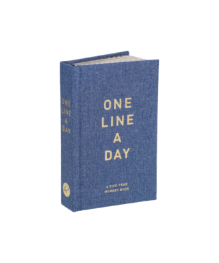 Piezīmju grāmata Denim One Line a Day