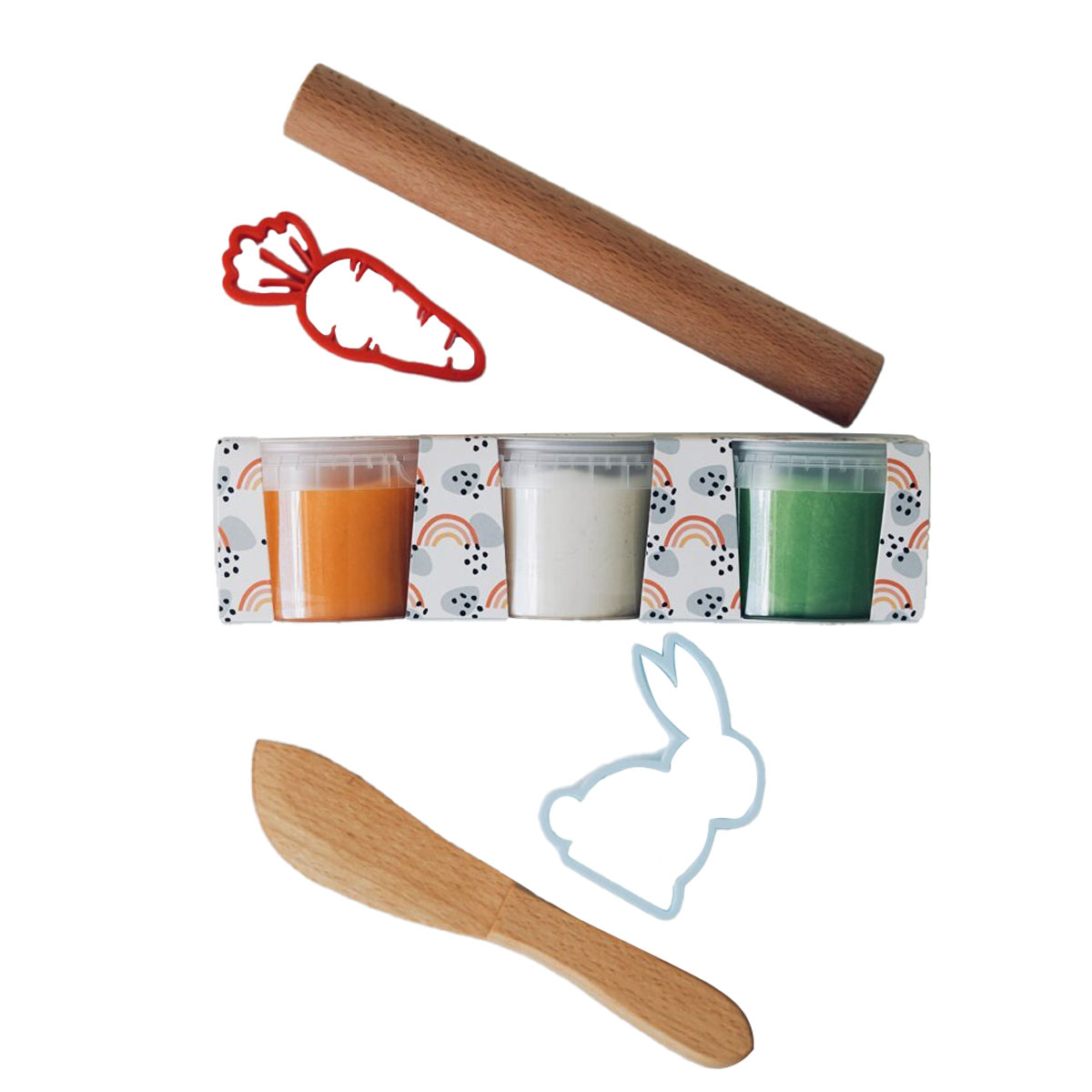 Plastilina-komplekts-Zakis,-Mici