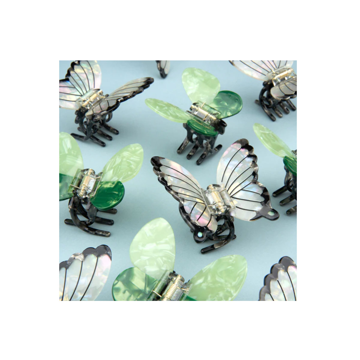 Matu klipsis White Butterfly, Coucou Suzette