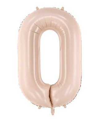 Balons Number 0, Foil Balloon
