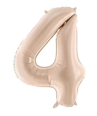 Balons Number 4, Foil Balloon