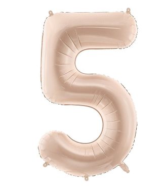 Balons Number 5, Foil Balloon