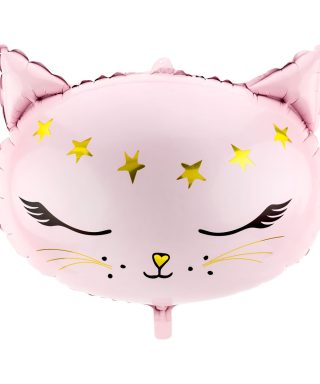Balons Pink Cat, Foil Balloon
