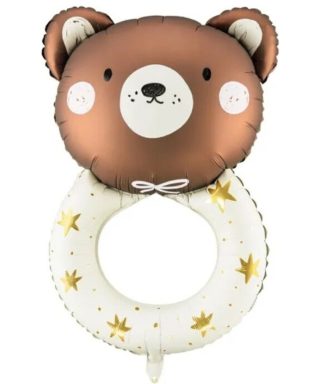 Balons Teddy Rattle, Foil Balloon