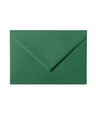 C5 izmēra aploksne Dark Green, ar trijstūra veida aizdari, 120 g