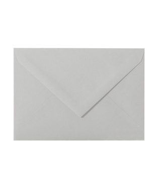 C5 izmēra aploksne Dark Grey, ar trijstūra veida aizdari, 120 g