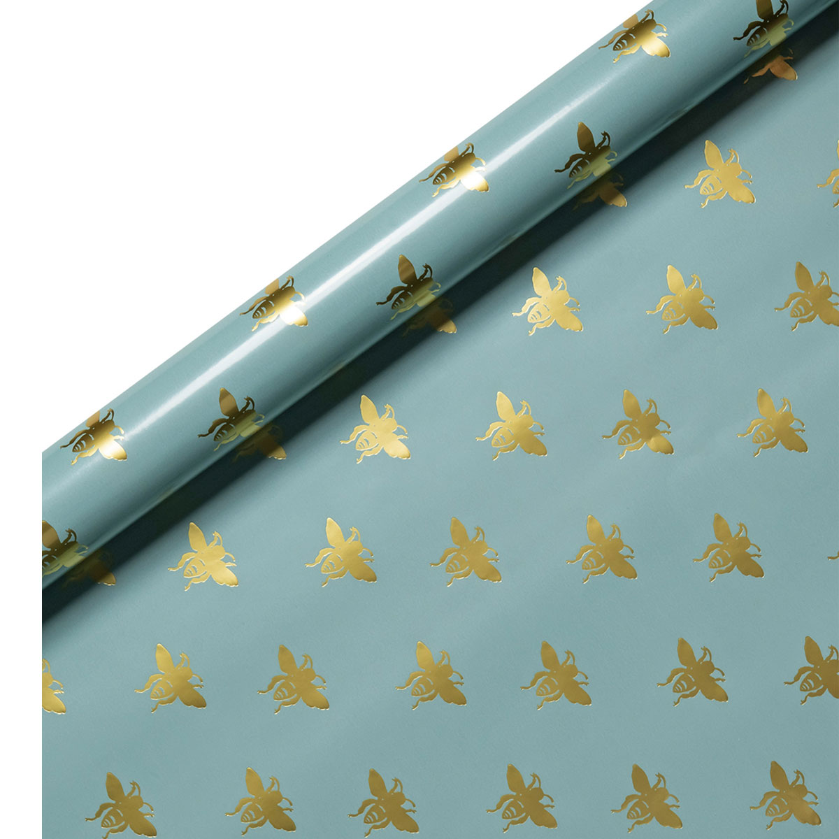 Davanu-iesainojamais-papirs-Honey-Bee,-Blue,-3-m-x-0.7-m,-rullis