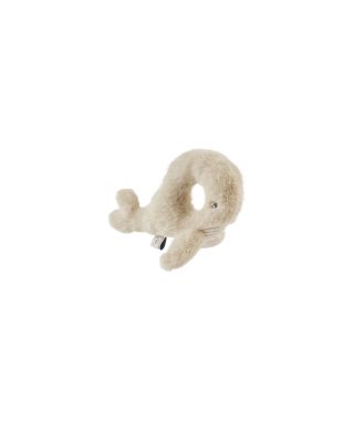 Grabulis Romain Whale Rattle, Sandy, Liewood