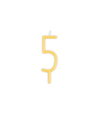 Svece kūkai Slim Number 5 Candle, Meri Meri
