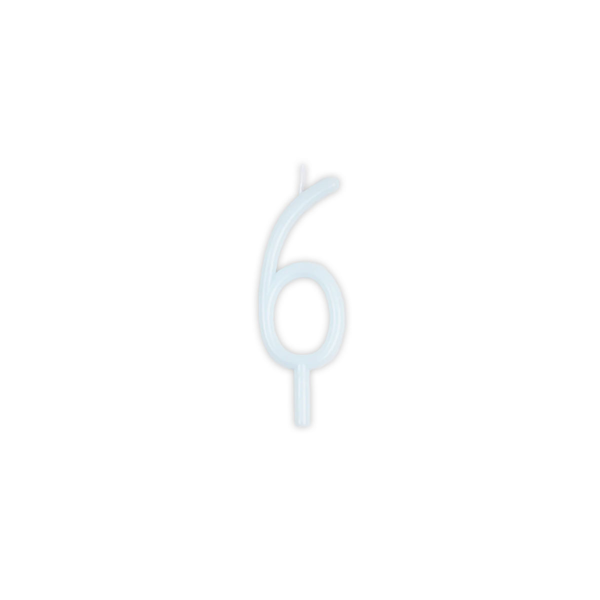 Svece-kUkai-Slim-Number-6-Candle,-Meri-Meri