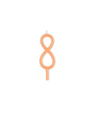Svece kūkai Slim Number 8 Candle, Meri Meri