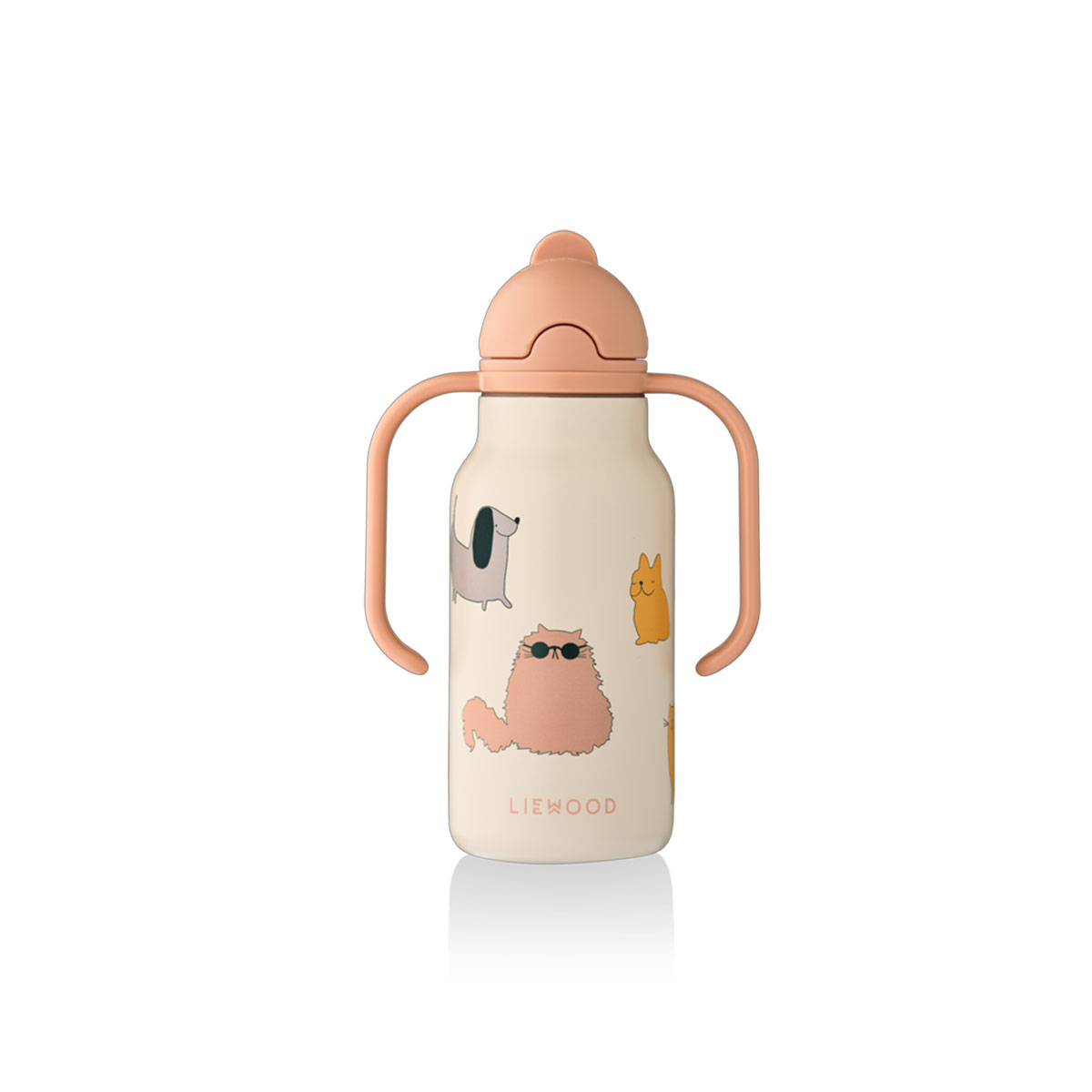 Udens-pudele-Kimmie,-Cats-and-Dogs--Sandy,-250-ml,-Liewood
