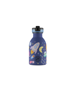Pudele Urban Sport Lid 250 ml, Space Friends, 24 Bottles